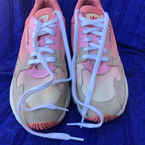 SOLD!! Adidas Originals Falcon Sneakers True Pink Size 11 Style EF1964 - Picture 10 of 12
